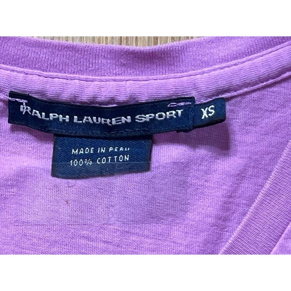 Ralph Lauren Sport - Women's Short Sleeve T-Shirt - Pink - Extra Small - Picture 8 of 12